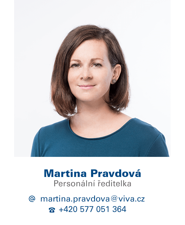 VIVA kovárna, kontakt, Mgr. Martina Pravdová